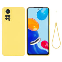 Load image into Gallery viewer, Pure Color Liquid Silicone Shockproof Full Coverage Phone Case, For Xiaomi Redmi Note 11S/ Note 11 4G