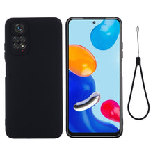Load image into Gallery viewer, Pure Color Liquid Silicone Shockproof Full Coverage Phone Case, For Xiaomi Redmi Note 11S/ Note 11 4G