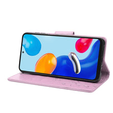 Load image into Gallery viewer, Embossed Butterfly Pattern Flip Leather Phone Case, For Xiaomi Redmi Note 11 4G / Note 11S, For Xiaomi Poco X4 Pro 5G