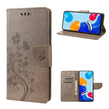 Load image into Gallery viewer, Embossed Butterfly Pattern Flip Leather Phone Case, For Xiaomi Redmi Note 11 4G / Note 11S, For Xiaomi Poco X4 Pro 5G