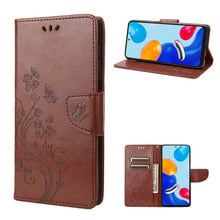Load image into Gallery viewer, Embossed Butterfly Pattern Flip Leather Phone Case, For Xiaomi Redmi Note 11 4G / Note 11S, For Xiaomi Poco X4 Pro 5G