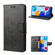 Load image into Gallery viewer, Embossed Butterfly Pattern Flip Leather Phone Case, For Xiaomi Redmi Note 11 4G / Note 11S, For Xiaomi Poco X4 Pro 5G