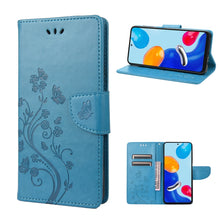 Load image into Gallery viewer, Embossed Butterfly Pattern Flip Leather Phone Case, For Xiaomi Redmi Note 11 4G / Note 11S, For Xiaomi Poco X4 Pro 5G
