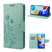 Load image into Gallery viewer, Embossed Butterfly Pattern Flip Leather Phone Case, For Xiaomi Redmi Note 11 4G / Note 11S, For Xiaomi Poco X4 Pro 5G
