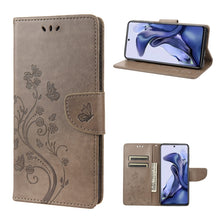 Load image into Gallery viewer, Embossed Butterfly Pattern Flip Leather Phone Case, For Xiaomi Redmi Note 11 4G / Note 11S, For Xiaomi Poco X4 Pro 5G