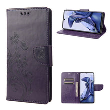 Load image into Gallery viewer, Embossed Butterfly Pattern Flip Leather Phone Case, For Xiaomi Redmi Note 11 4G / Note 11S, For Xiaomi Poco X4 Pro 5G