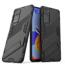 Load image into Gallery viewer, Punk Armor 2 in 1 PC + TPU Shockproof Phone Case with Invisible Holder, For Xiaomi Redmi Note 11 Pro 5G Gobal, For Xiaomi Poco M4 Pro 4G, For Xiaomi Poco X4 Pro 5G