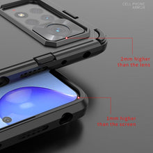 Load image into Gallery viewer, Punk Armor 2 in 1 PC + TPU Shockproof Phone Case with Invisible Holder, For Xiaomi Redmi Note 11 Pro 5G Gobal, For Xiaomi Poco M4 Pro 4G, For Xiaomi Poco X4 Pro 5G
