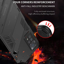 Load image into Gallery viewer, Punk Armor 2 in 1 PC + TPU Shockproof Phone Case with Invisible Holder, For Xiaomi Redmi Note 11 Pro 5G Gobal, For Xiaomi Poco M4 Pro 4G, For Xiaomi Poco X4 Pro 5G