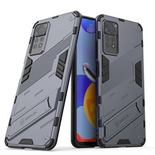 Load image into Gallery viewer, Punk Armor 2 in 1 PC + TPU Shockproof Phone Case with Invisible Holder, For Xiaomi Redmi Note 11 Pro 5G Gobal, For Xiaomi Poco M4 Pro 4G, For Xiaomi Poco X4 Pro 5G