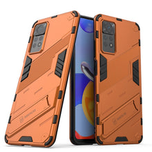 Load image into Gallery viewer, Punk Armor 2 in 1 PC + TPU Shockproof Phone Case with Invisible Holder, For Xiaomi Redmi Note 11 Pro 5G Gobal, For Xiaomi Poco M4 Pro 4G, For Xiaomi Poco X4 Pro 5G