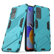 Load image into Gallery viewer, Punk Armor 2 in 1 PC + TPU Shockproof Phone Case with Invisible Holder, For Xiaomi Redmi Note 11 Pro 5G Gobal, For Xiaomi Poco M4 Pro 4G, For Xiaomi Poco X4 Pro 5G