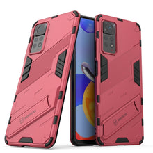 Load image into Gallery viewer, Punk Armor 2 in 1 PC + TPU Shockproof Phone Case with Invisible Holder, For Xiaomi Redmi Note 11 Pro 5G Gobal, For Xiaomi Poco M4 Pro 4G, For Xiaomi Poco X4 Pro 5G