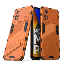 Load image into Gallery viewer, Punk Armor 2 in 1 PC + TPU Shockproof Phone Case with Invisible Holder, For Xiaomi Redmi Note 11 Pro 5G Gobal, For Xiaomi Poco M4 Pro 4G, For Xiaomi Poco X4 Pro 5G