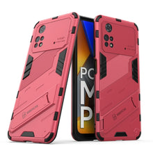 Load image into Gallery viewer, Punk Armor 2 in 1 PC + TPU Shockproof Phone Case with Invisible Holder, For Xiaomi Redmi Note 11 Pro 5G Gobal, For Xiaomi Poco M4 Pro 4G, For Xiaomi Poco X4 Pro 5G