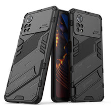 Load image into Gallery viewer, Punk Armor 2 in 1 PC + TPU Shockproof Phone Case with Invisible Holder, For Xiaomi Redmi Note 11 Pro 5G Gobal, For Xiaomi Poco M4 Pro 4G, For Xiaomi Poco X4 Pro 5G