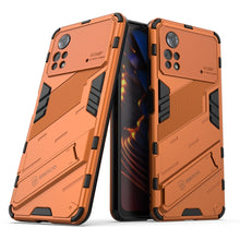 Load image into Gallery viewer, Punk Armor 2 in 1 PC + TPU Shockproof Phone Case with Invisible Holder, For Xiaomi Redmi Note 11 Pro 5G Gobal, For Xiaomi Poco M4 Pro 4G, For Xiaomi Poco X4 Pro 5G
