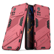 Load image into Gallery viewer, Punk Armor 2 in 1 PC + TPU Shockproof Phone Case with Invisible Holder, For Xiaomi Redmi Note 11 Pro 5G Gobal, For Xiaomi Poco M4 Pro 4G, For Xiaomi Poco X4 Pro 5G