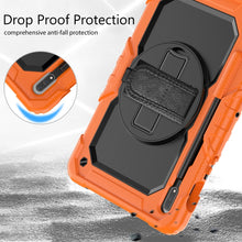 Load image into Gallery viewer, Silicone + PC Tablet Case, For Samsung Galaxy Tab S8 11 inch SM-X700, For Samsung Galaxy Tab S8+ 12.4 inch SM-X800