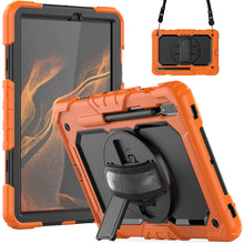 Load image into Gallery viewer, Silicone + PC Tablet Case, For Samsung Galaxy Tab S8 11 inch SM-X700, For Samsung Galaxy Tab S8+ 12.4 inch SM-X800