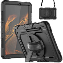 Load image into Gallery viewer, Silicone + PC Tablet Case, For Samsung Galaxy Tab S8 11 inch SM-X700, For Samsung Galaxy Tab S8+ 12.4 inch SM-X800