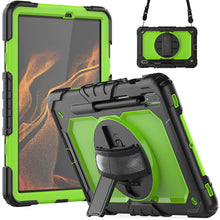 Load image into Gallery viewer, Silicone + PC Tablet Case, For Samsung Galaxy Tab S8 11 inch SM-X700, For Samsung Galaxy Tab S8+ 12.4 inch SM-X800