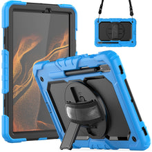 Load image into Gallery viewer, Silicone + PC Tablet Case, For Samsung Galaxy Tab S8 11 inch SM-X700, For Samsung Galaxy Tab S8+ 12.4 inch SM-X800