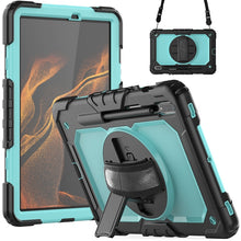Load image into Gallery viewer, Silicone + PC Tablet Case, For Samsung Galaxy Tab S8 11 inch SM-X700, For Samsung Galaxy Tab S8+ 12.4 inch SM-X800