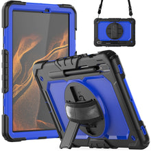 Load image into Gallery viewer, Silicone + PC Tablet Case, For Samsung Galaxy Tab S8 11 inch SM-X700, For Samsung Galaxy Tab S8+ 12.4 inch SM-X800