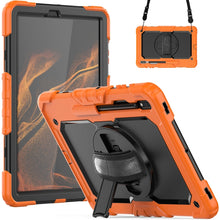 Load image into Gallery viewer, Silicone + PC Tablet Case, For Samsung Galaxy Tab S8 11 inch SM-X700, For Samsung Galaxy Tab S8+ 12.4 inch SM-X800