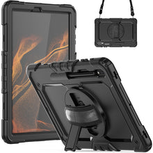 Load image into Gallery viewer, Silicone + PC Tablet Case, For Samsung Galaxy Tab S8 11 inch SM-X700, For Samsung Galaxy Tab S8+ 12.4 inch SM-X800