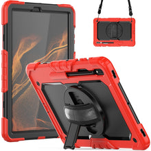 Load image into Gallery viewer, Silicone + PC Tablet Case, For Samsung Galaxy Tab S8 11 inch SM-X700, For Samsung Galaxy Tab S8+ 12.4 inch SM-X800