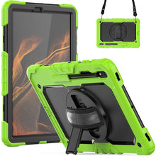 Load image into Gallery viewer, Silicone + PC Tablet Case, For Samsung Galaxy Tab S8 11 inch SM-X700, For Samsung Galaxy Tab S8+ 12.4 inch SM-X800