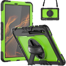 Load image into Gallery viewer, Silicone + PC Tablet Case, For Samsung Galaxy Tab S8 11 inch SM-X700, For Samsung Galaxy Tab S8+ 12.4 inch SM-X800