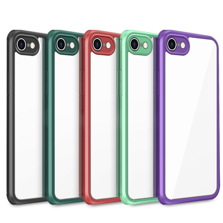 Double-sided Glass TPU Phone Case, For iPhone SE 2022 / SE 2020 / 7 / 8