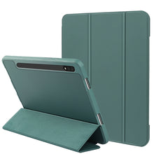 Load image into Gallery viewer, 3-folding Honeycomb TPU Smart Leather Tablet Case, For Samsung Galaxy Tab S8+ / X800, For Samsung Galaxy Tab S8 Ultra / X900, For Samsung Galaxy Tab S8 / X700