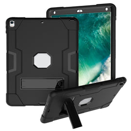 Contrast Color Silicone + PC Combination Case with Holder, For iPad 10.5, For iPad Mini 5 / 4, For iPad Pro 11, For iPad 5