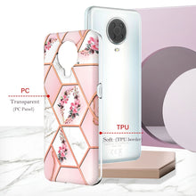 Load image into Gallery viewer, Electroplating Splicing Marble Flower Pattern TPU Shockproof Phone Case, For Nokia G10 / G20, For Nokia G21 / G11, For OPPO Realme 9 Pro+ 5G, For OPPO Realme 9 Pro 5G, For OPPO Realme 9i / A36/A96 4G, For Samsung Galaxy A13 4G                          ...