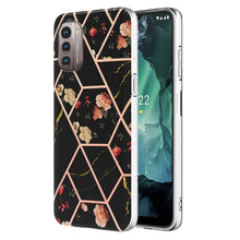 Load image into Gallery viewer, Electroplating Splicing Marble Flower Pattern TPU Shockproof Phone Case, For Nokia G10 / G20, For Nokia G21 / G11, For OPPO Realme 9 Pro+ 5G, For OPPO Realme 9 Pro 5G, For OPPO Realme 9i / A36/A96 4G, For Samsung Galaxy A13 4G                          ...