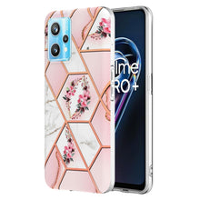 Load image into Gallery viewer, Electroplating Splicing Marble Flower Pattern TPU Shockproof Phone Case, For Nokia G10 / G20, For Nokia G21 / G11, For OPPO Realme 9 Pro+ 5G, For OPPO Realme 9 Pro 5G, For OPPO Realme 9i / A36/A96 4G, For Samsung Galaxy A13 4G                          ...