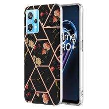 Load image into Gallery viewer, Electroplating Splicing Marble Flower Pattern TPU Shockproof Phone Case, For Nokia G10 / G20, For Nokia G21 / G11, For OPPO Realme 9 Pro+ 5G, For OPPO Realme 9 Pro 5G, For OPPO Realme 9i / A36/A96 4G, For Samsung Galaxy A13 4G                          ...