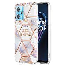 Load image into Gallery viewer, Electroplating Splicing Marble Flower Pattern TPU Shockproof Phone Case, For Nokia G10 / G20, For Nokia G21 / G11, For OPPO Realme 9 Pro+ 5G, For OPPO Realme 9 Pro 5G, For OPPO Realme 9i / A36/A96 4G, For Samsung Galaxy A13 4G                          ...