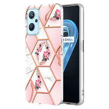 Load image into Gallery viewer, Electroplating Splicing Marble Flower Pattern TPU Shockproof Phone Case, For Nokia G10 / G20, For Nokia G21 / G11, For OPPO Realme 9 Pro+ 5G, For OPPO Realme 9 Pro 5G, For OPPO Realme 9i / A36/A96 4G, For Samsung Galaxy A13 4G                          ...