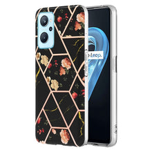 Load image into Gallery viewer, Electroplating Splicing Marble Flower Pattern TPU Shockproof Phone Case, For Nokia G10 / G20, For Nokia G21 / G11, For OPPO Realme 9 Pro+ 5G, For OPPO Realme 9 Pro 5G, For OPPO Realme 9i / A36/A96 4G, For Samsung Galaxy A13 4G                          ...