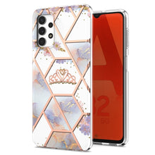 Load image into Gallery viewer, Electroplating Splicing Marble Flower Pattern TPU Shockproof Phone Case, For Nokia G10 / G20, For Nokia G21 / G11, For OPPO Realme 9 Pro+ 5G, For OPPO Realme 9 Pro 5G, For OPPO Realme 9i / A36/A96 4G, For Samsung Galaxy A13 4G                          ...