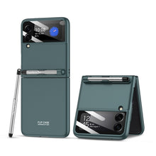 Load image into Gallery viewer, GKK Integrated Ultra-thin Full Coverage Phone Flip Case with Pen, For Samsung Galaxy Z Flip3 5G