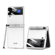 Load image into Gallery viewer, GKK Integrated Ultra-thin Full Coverage Phone Flip Case with Pen, For Samsung Galaxy Z Flip3 5G