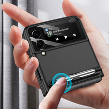 Load image into Gallery viewer, GKK Integrated Ultra-thin Full Coverage Phone Flip Case with Pen, For Samsung Galaxy Z Flip3 5G