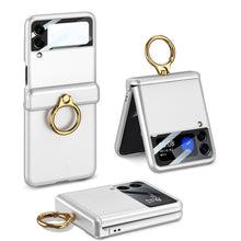 Load image into Gallery viewer, GKK Magnetic Hinged Flip Case with Ring Holder, For Samsung Galaxy Z Flip3 5G