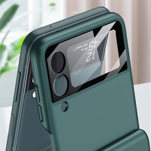 Load image into Gallery viewer, GKK Magnetic Hinged Flip Case with Ring Holder, For Samsung Galaxy Z Flip3 5G
